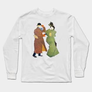 Edwardian Couple Long Sleeve T-Shirt